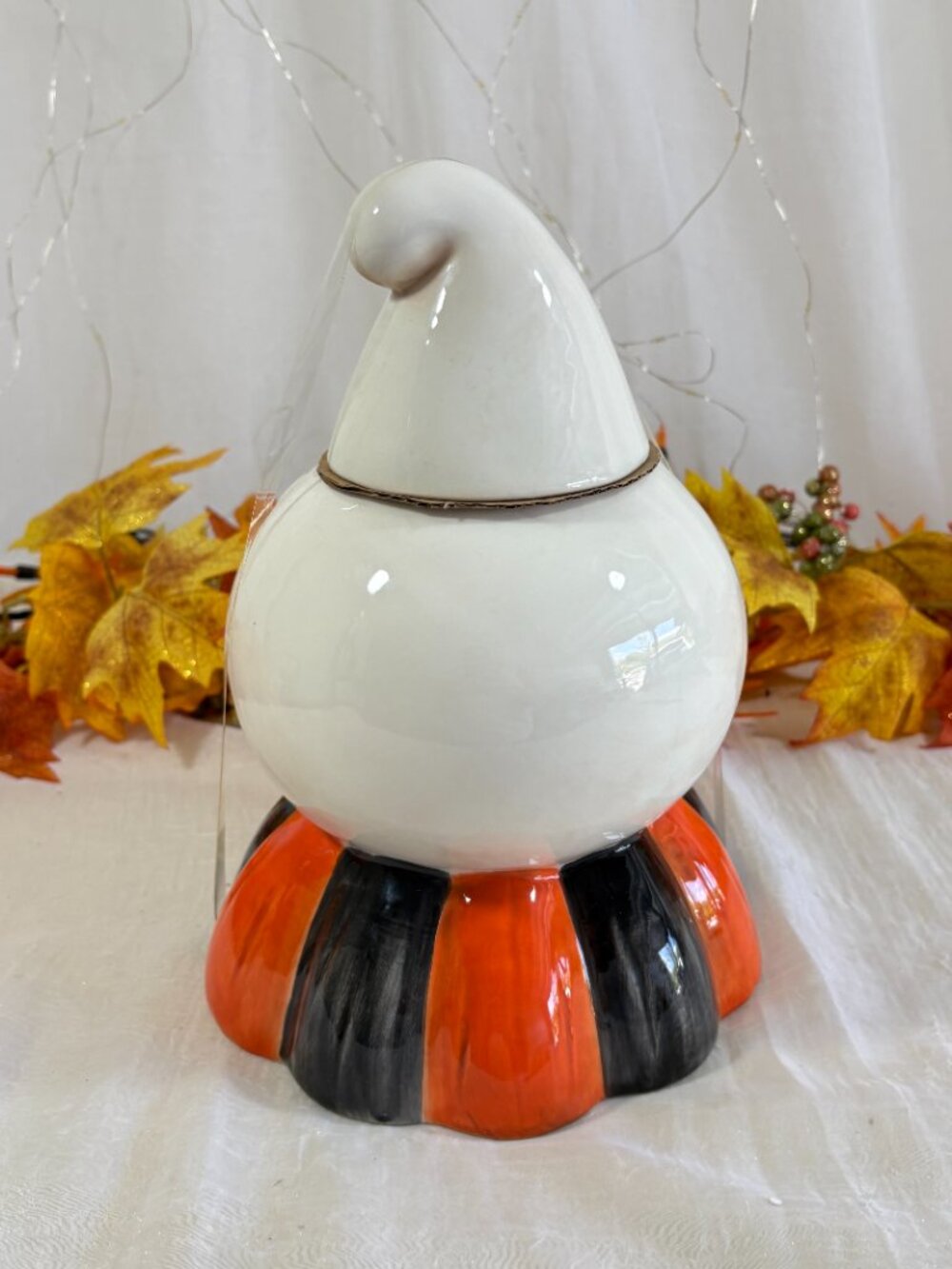 Johanna Parker Halloween Gus Ghost Kooky Spooky Figural Cookie Jar 2026 NEW - Picture 7 of 7